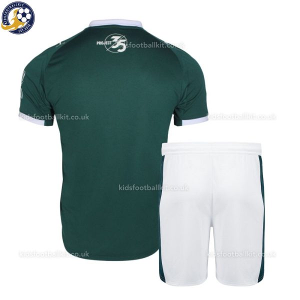 Plymouth Argyle Home Kids Football Kit 2025/26 - Back View