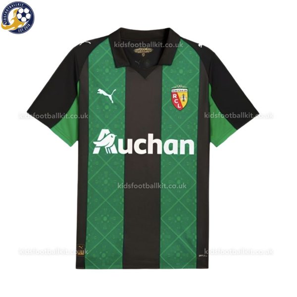 RC Lens Away Men Football Shirt 2025/26 - Front View