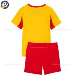 RC Lens Home Kids Football Kit 2025/26 - Back View