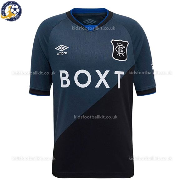 Rangers Third Kids Football Kit 2025/26 - Front Shirt View