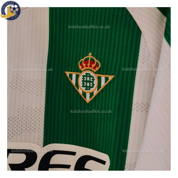 Real Betis Home Men Football Shirt 2025/26 - detail