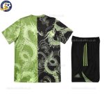 Real Madrid Black Green Special Edition Kids Football Kit 2025/26 - Details (2)