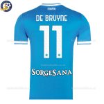 SSC Napoli DE BRUYNE 11 Home Men Football Shirt 2025/26 - Back View