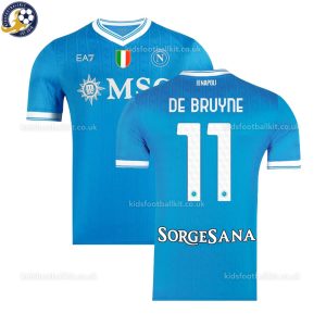 SSC Napoli DE BRUYNE 11 Home Men Football Shirt 2025/26 - Over View