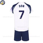 Tottenham Hotspur SON 7 Home Kids Football Kit 2025/26 - Back View