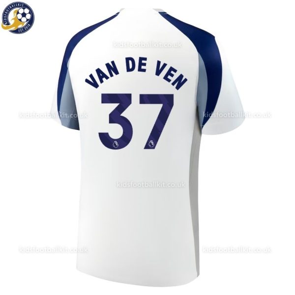 Tottenham Hotspur VAN DE VEN 37 Home Men Football Shirt 2025/26