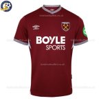 West Ham United Home Men Football Shirt 2025/26 - Front View