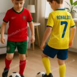 Ronaldo 7 Christmas Football Kits Gift Bundle 2024 - AI GEN VER 2
