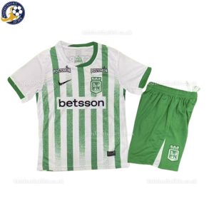 Atlético Nacional Home Kids Football Kit 2025/26
