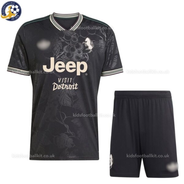 Juventus Third Kids Football Kit 25_26-front view