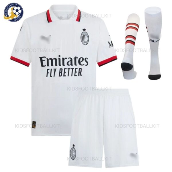 AC Milan Away Kids Football Kit 2024_25-front view-b