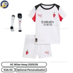 AC Milan Away Kids Football Kit 2025_26-front view-b