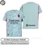 AC Milan Goalkeeper Men Football Shirt 2025_26-over view-b