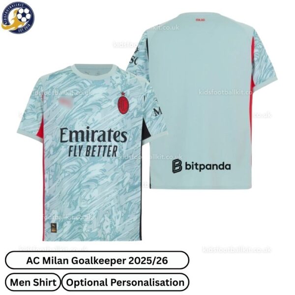 AC Milan Goalkeeper Men Football Shirt 2025_26-over view-b