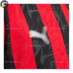 AC Milan Home Kids Football Kit 2025_26 - detail2-blur
