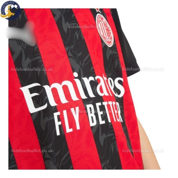 AC Milan Home Kids Football Kit 25_26 - detail1-blur