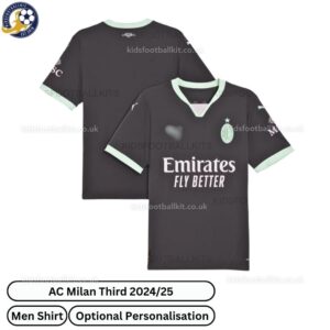 AC Milan Third Men Football Shirt 2024_25-over view-b