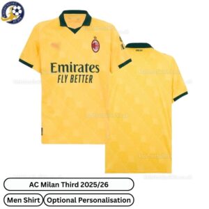 AC Milan Third Men Football Shirt 2025_26-over view-b