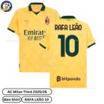 AC Milan Third Men Football Shirt 2025_26 – RAFA LEÃO 10-over view-b