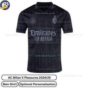 AC Milan X Pleasures Men Football Shirt 2024_25-front view-b