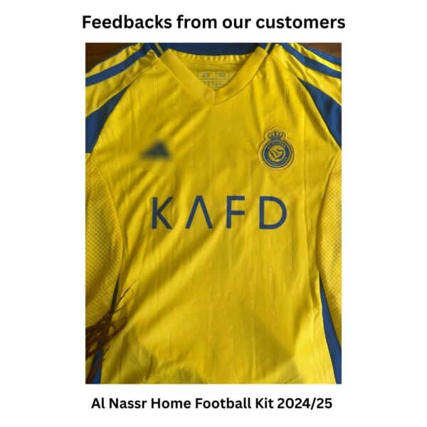 Al-Nassr-Home-Kids-Football-Kit-2024_25-Actual View 3