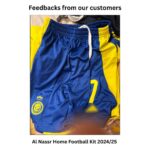 Al-Nassr-Home-Kids-Football-Kit-2024_25-Actual View 2