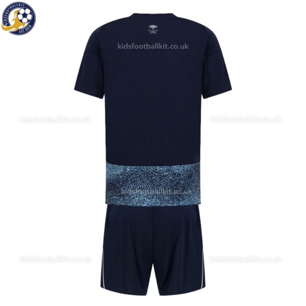 AlNassr Away Kids Football Kit 25_26 - Back view