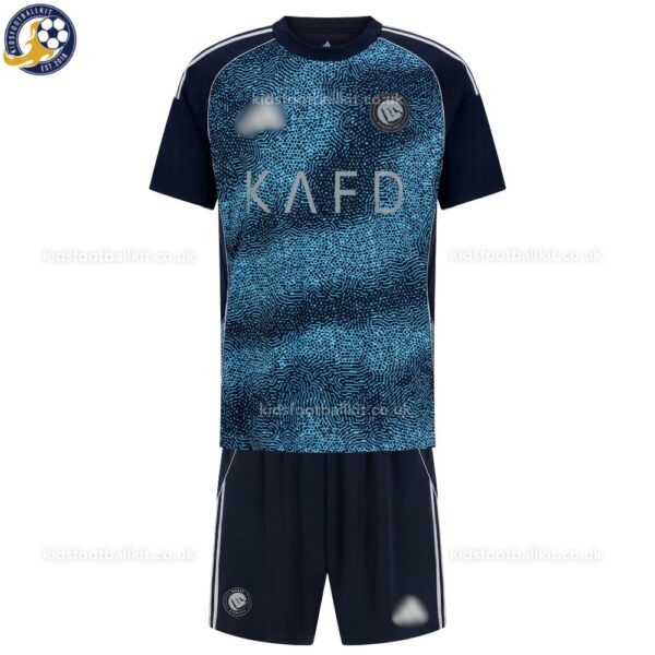 Al Nassr Away Kids Football Kit 25_26 - Front view