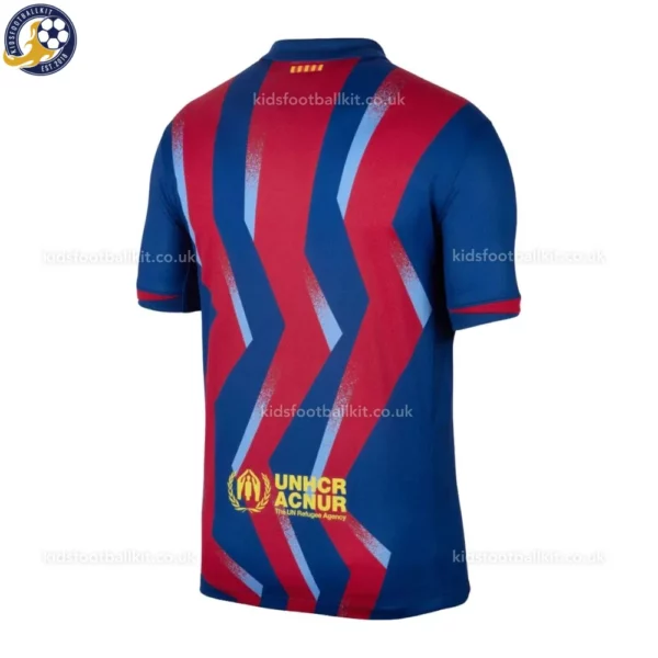Barcelona Fourth Men Football Shirt 25-26-back view