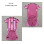 Inter Miami 25_26 Home Kids Football Kit - Actual View