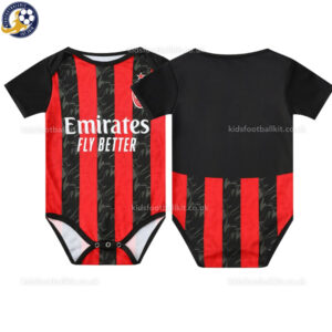 AC Milan Home Baby Football Kit 2025/26 - Over view