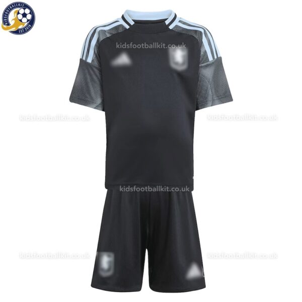 Aston Villa Away Kids Football Kit 2025/26 - Front View