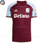 Aston Villa Home Men Football Shirt 2025/26 - Front View