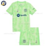 Barcelona Third Kids Football Kit 2024/25 (No Socks)