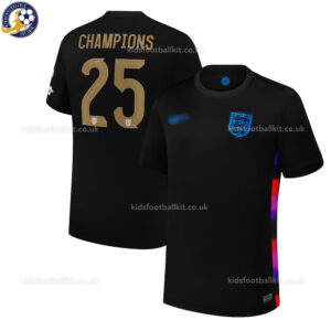 England CHAMPIONS 25 Away Men Football Shirt 2025/26 - Over View
