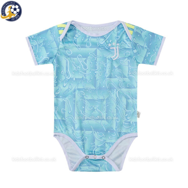 Juventus Away Baby Football Kit 2025/26 - Front view