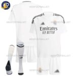 Real Madrid Home Kids Fooatball Kit 24/25 - Overvew