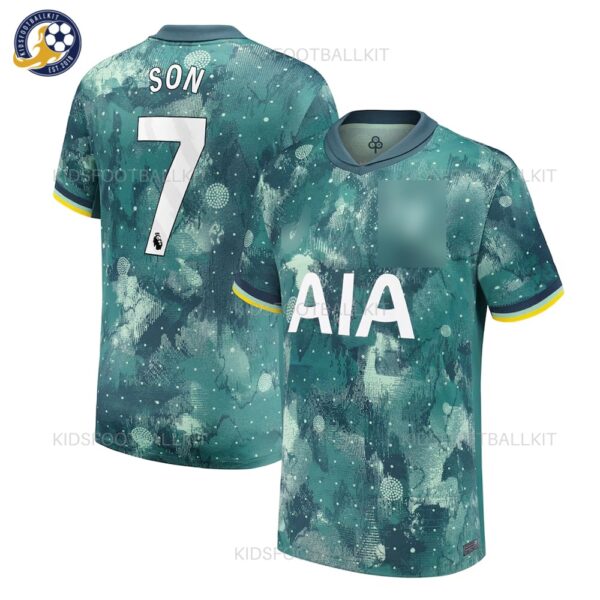 Tottenham SON 7 Third Men Football Shirt 2024/25