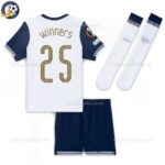 Tottenham Winners 25 Home for Men and Kids Football Kit 2024/25 - Back View