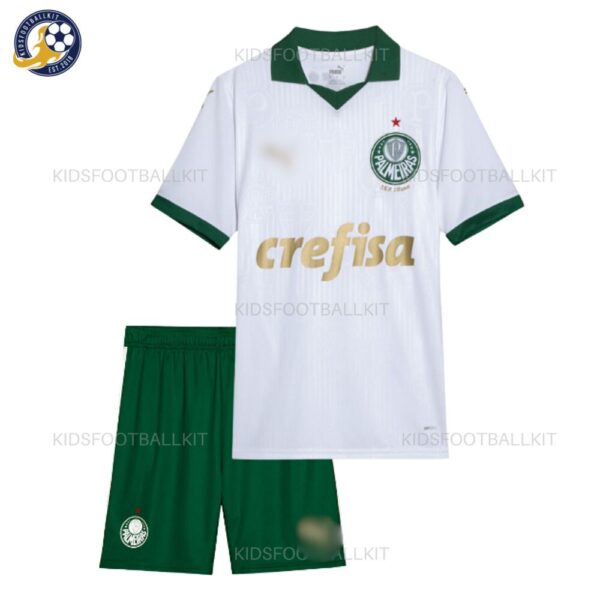 Palmeiras Away Kids Football Kit 2024_25 (No Socks)-front view-b