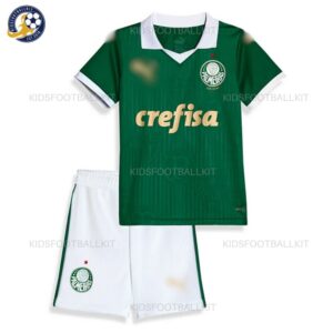 Palmeiras Home Kids Football Kit 2024_25 (No Socks)-front view-b