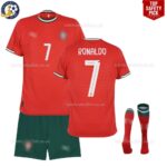 Portugal 25/26 RONALDO 7 Home Kids Football Kit - Overview With Socks9 Top Safety Pick