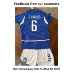 Retro-Brazil-Away-Kids-Football-Kit-2002-Actual View