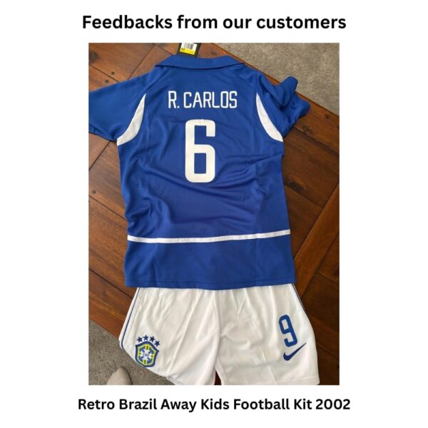 Retro-Brazil-Away-Kids-Football-Kit-2002-Actual View