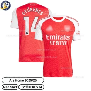 ar-snl Home Men Football Shirt 2025/26 – GYÖKERES 14 - blur