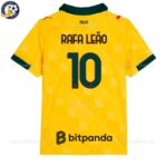 AC Milan RAFA LEAO 10 Third 25 26 Kids Football Kit - back view