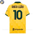 AC Milan RAFA LEAO 10 Third 25 26 Men Football Shirt - back view