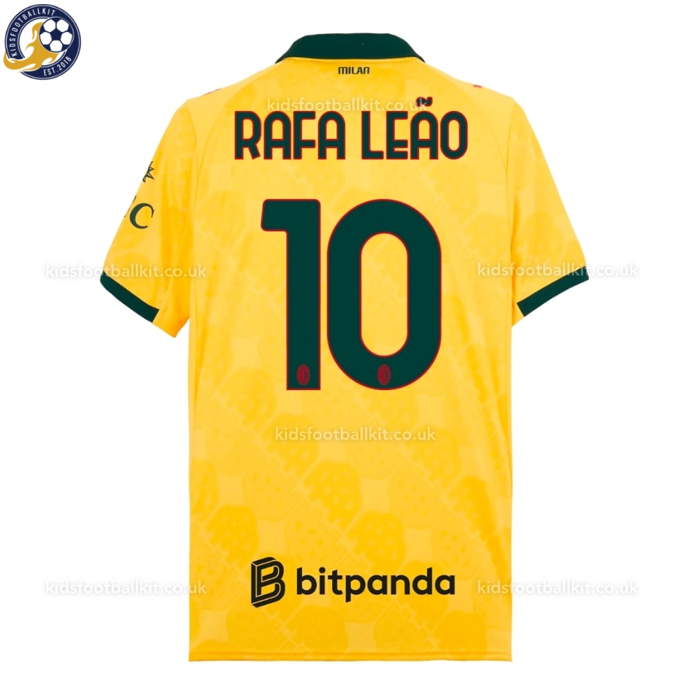 AC Milan 25/26 RAFA LEÃO 10 Third Men Football Shirt