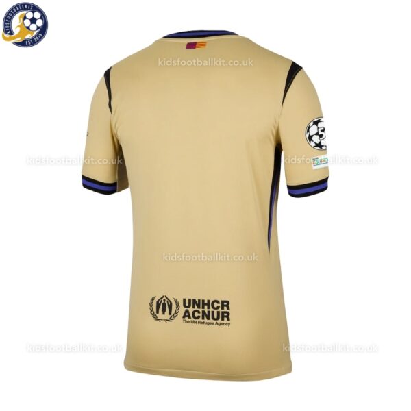 Barcelona Away 25 26 Men Football Shirt - back view
