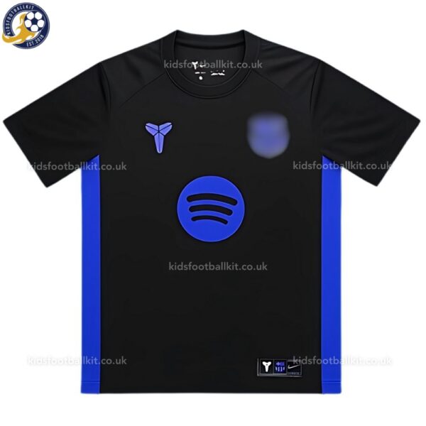 Barcelona Black Away Men Football Shirt 25_26-front view